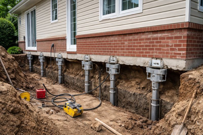 House Underpinning in Oldham County, KY