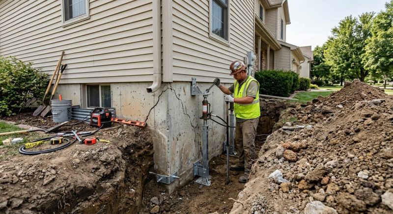 Structural Foundation Repair in Clarksville, IN