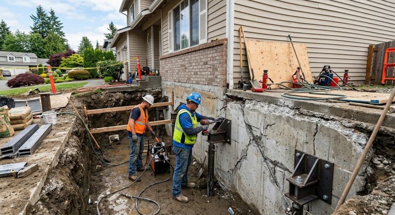 Structural Foundation Repair in Henry County, KY