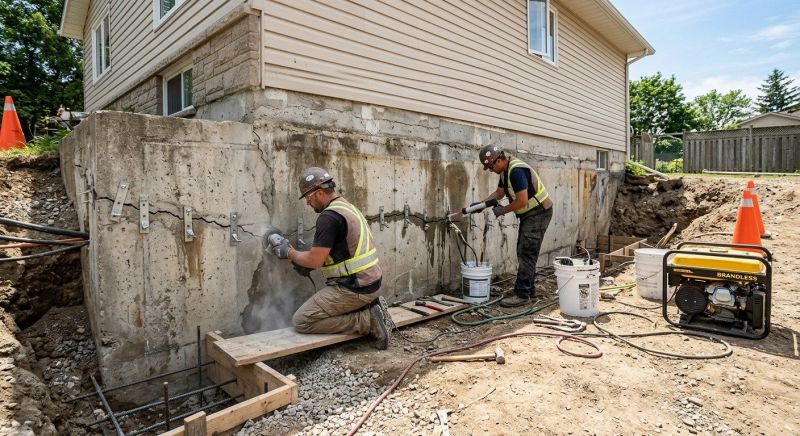 Structural Foundation Repair in New Albany, IN
