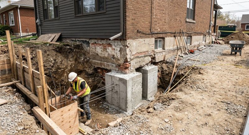 Structural Underpinning in Oldham County, KY